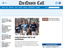 Tablet Screenshot of duquoin.com